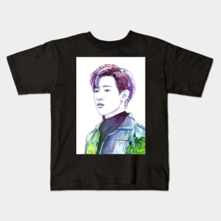 KPOP Got7 Bambam Watercolour Design Kids T-Shirt